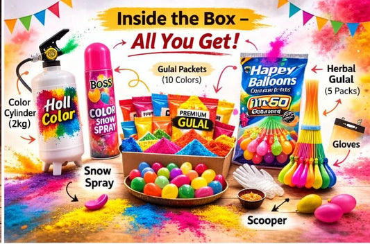 Holi Splash – The Ultimate All-in-One Holi Combo