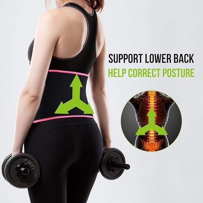 Adjustable Waist Trimmer Sweat  Belt