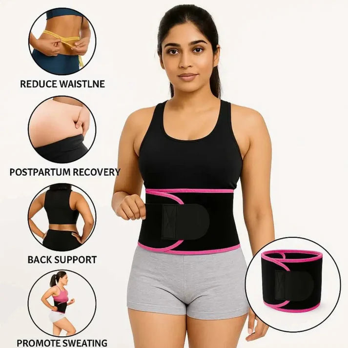 Adjustable Waist Trimmer Sweat  Belt