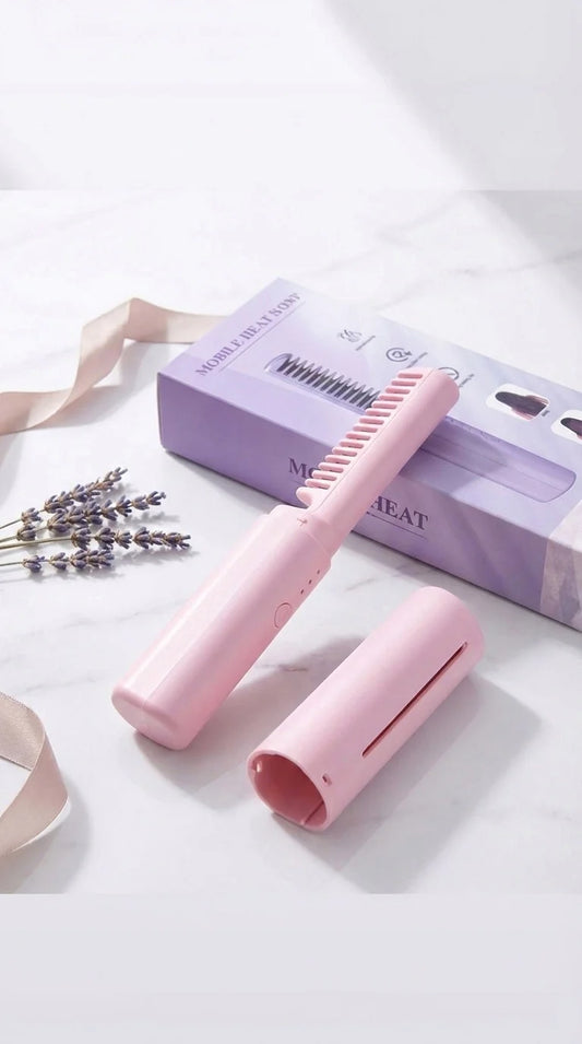 Portable Mini Hair Straightener – Salon Style Anywhere